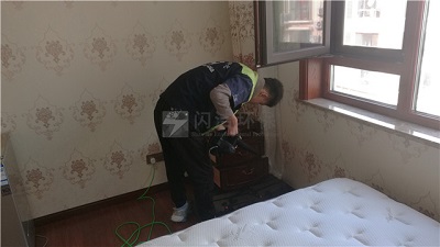 開發區積米崖小區甲醛治理